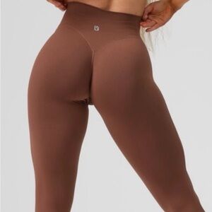 BuffBunny Curve Mocha High-Rise Leggings